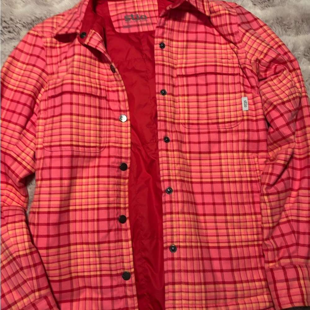 Stio Women's Buckhorn
Insulated Snap Shirt Small
Prickly Rose Pink Plaid